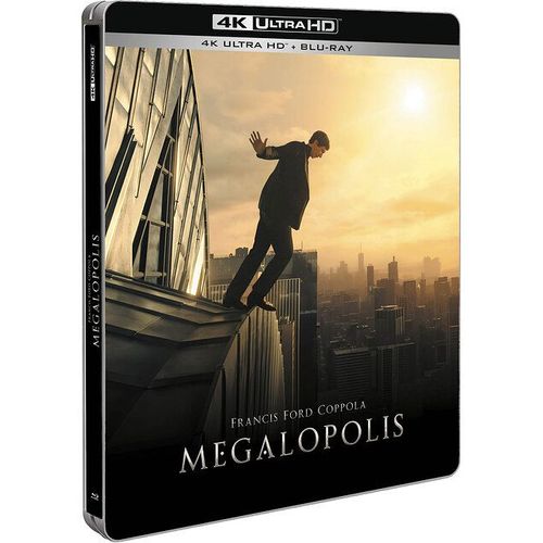 Megalopolis - 4k Ultra Hd + Blu-Ray - Boîtier Steelbook Limité
