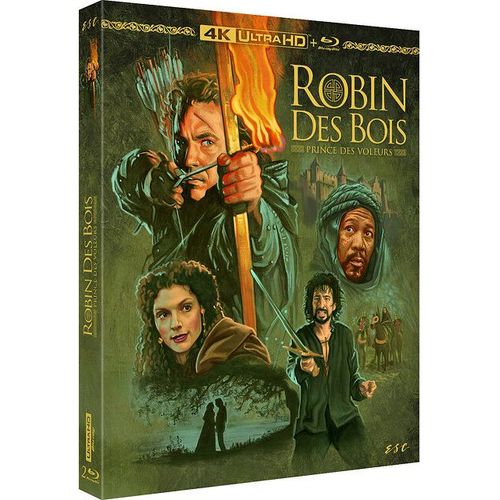 Robin Des Bois, Prince Des Voleurs - 4k Ultra Hd + Blu-Ray - Film En Version Cinéma Et Version Longue