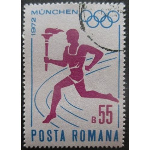 Roumanie N°2704 Jeux Olympiques De Munich 1972 Oblitéré