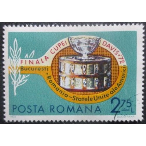 Roumanie N°2711 Finale De La Coupe Davis Oblitéré