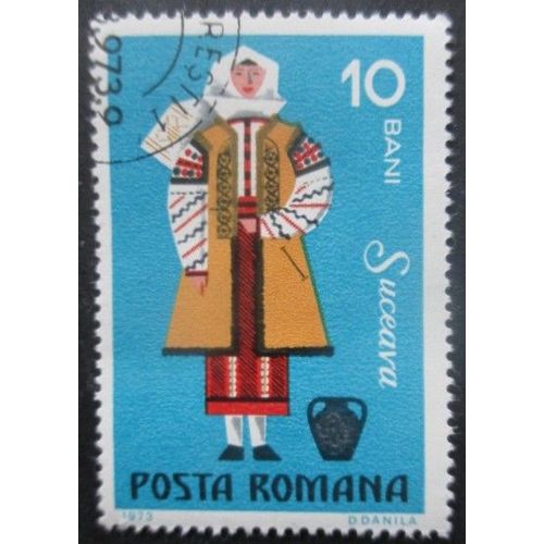 Roumanie N°2745 Costume Régional Oblitéré
