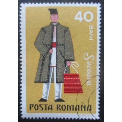 Roumanie N°2746 Costume Régional Oblitéré