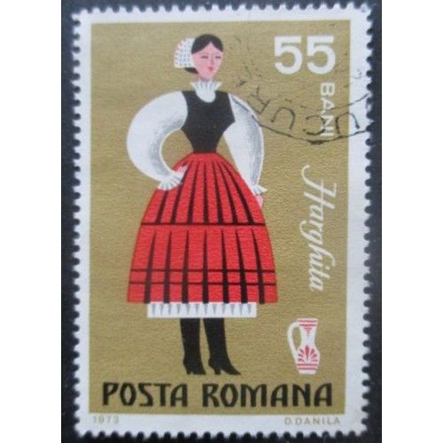 Roumanie N°2747 Costume Régional Oblitéré
