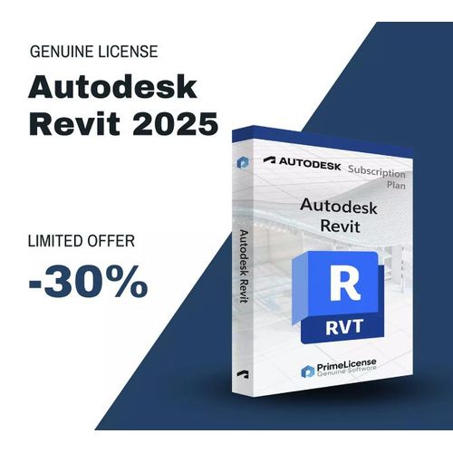 Autodesk Revit 2025 1 An - Meilleur Prix Du Marché