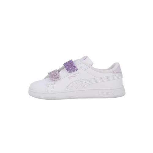 Chaussures Scratch Puma Puma Smash 3 0 L Glitter Scratch V I Blanc