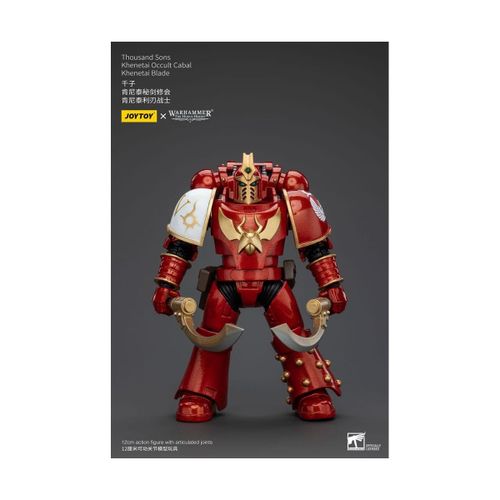 Warhammer The Horus Heresy - Figurine 1/18 Thousand Sons Khenetai Occult Cabal Khenetai Blade 12 Cm