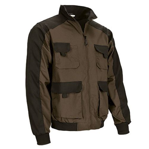 Veste De Travail Multipoches - Homme - Dynamite - Marron