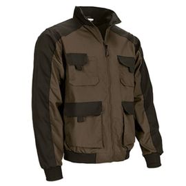 Veste De Travail Multipoches - Homme - Dynamite - Marron