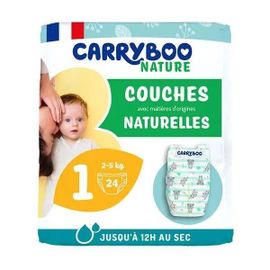 Carryboo Nature Couches Naturelles Et Chou Taille 1 (2-5kg)