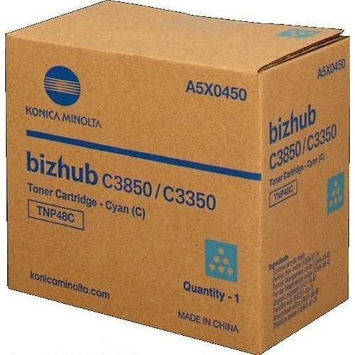 Konica Minolta A5X0450 (TNP48) Toner cyan