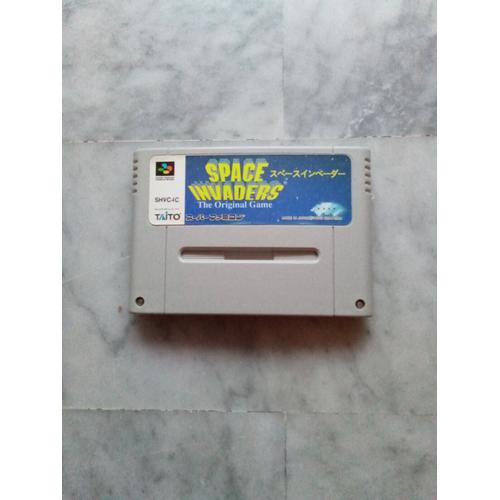 Jeu Space Invaders Super Nintendo Famicom Snes Version Jap
