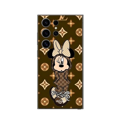 Coque Samsung Galaxy S25 Ultra Minnie Disney Lv Marron