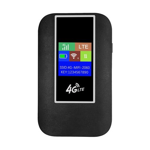 Routeur WiFi portable 4G Routeur sans fil LTE avec carte SIM pratique Couleur MF860 Version asiatique Routeur d'extension de réseau