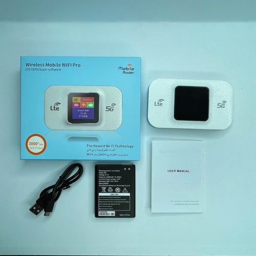 Routeur 4G MIFI Type-C Interface sans fil WIFI Portable pour Voiture Écran Couleur E5785 Modèle Asiatique MF680 avec 1 Emplacement pour Carte