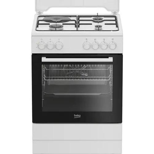 Cuisinière mixte Beko fbs63031wcs