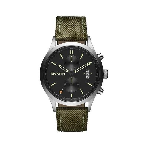 Montre Bracelet Mvmt - 28000200-D - Montre Chronographe A Quartz Pour Homme Avec Bracelet En Nylon Vert Olive