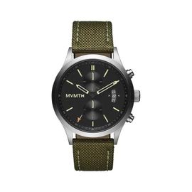 Montre Bracelet Mvmt - 28000200-D - Montre Chronographe A Quartz Pour Homme Avec Bracelet En Nylon Vert Olive