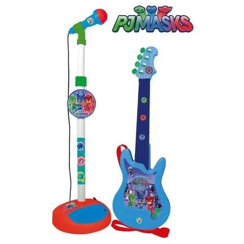 Pjmask Guitare + Micro Boîte 34x18x72 Alpexe-64