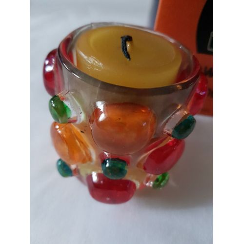 Photophores A Boules Multicolor 1970 Pour Bougie