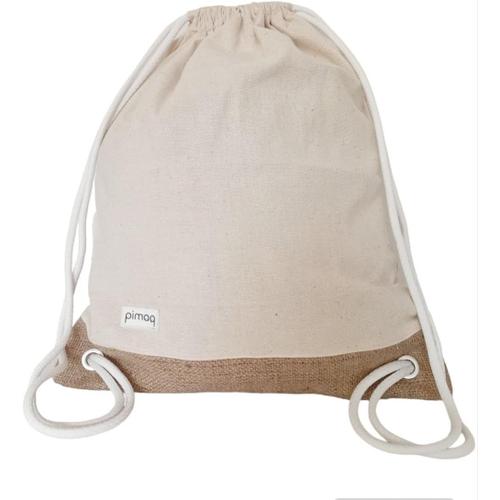 Sac En Jute, Sac En Coton, Sac De Gym, Sac À Dos En Tissu, Sac En Tissu Avec Cordon De Serrage, Sac De Gym En Toile De Jute Pour Femme, Homme, Adolescent, Garçon, Fille.[X954]