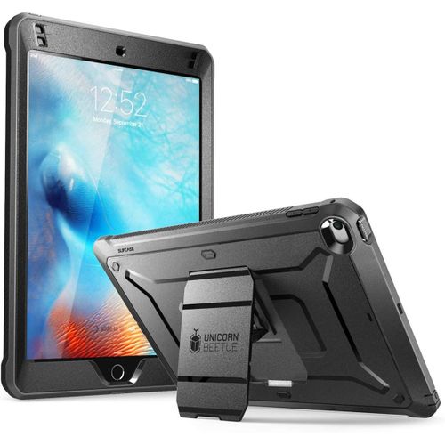 Coque Pour Ipad Mini 5 (2019) / Ipad Mini 4 (2015) Avec Protecteur D'ecran Intégré Et Béquille Pliable [Unicorn Beetle Pro] Protection Intégrale Robuste (Noir).[G859]