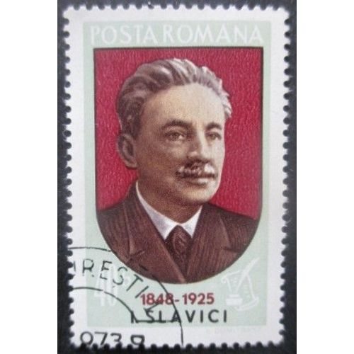 Roumanie N°2752 Ecrivain J. Slavici Oblitéré