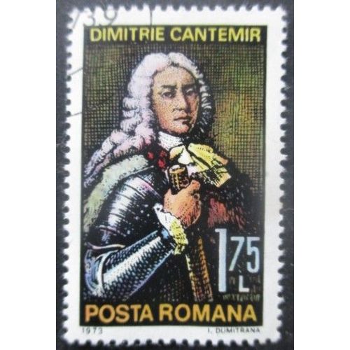 Roumanie N°2798 Ecrivain Dimitrie Cantemir Oblitéré