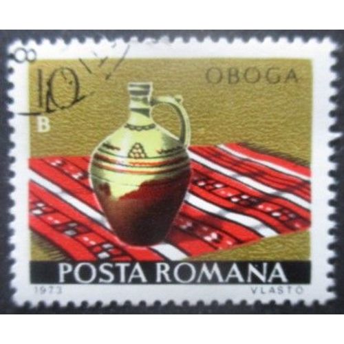 Roumanie N°2809 Céramique Oblitéré