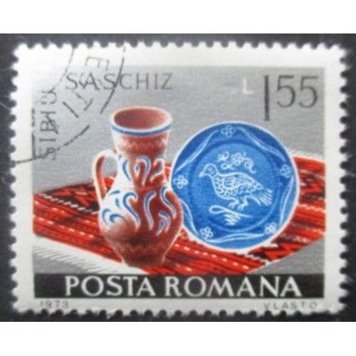 Roumanie N°2812 Céramique Oblitéré