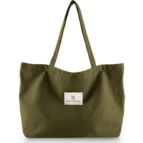 tote bag femme avec Fermeture éclair et Poche intérieure-sac cabas femme et Sac fourre tout femme A4 Grand Capacité-sac fourre tout femme,Aesthetic Sac a Main Femme Coton.[I683]