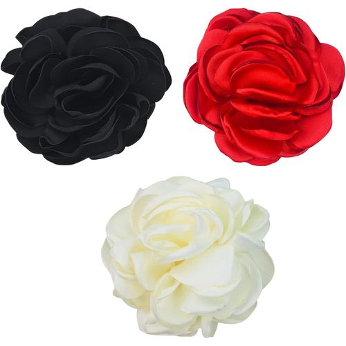 3 Pièces Broches Délicates En Forme De Pivoine,Broche Classique Pour Mariage, Fête, Danse, Banquet Pour Femme[X162]