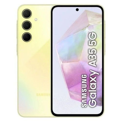Samsung Galaxy A35 5G 128 Go - Super AMOLED - Android 14 - 6 Go RAM - 5000 mAh - Awesome Lemon