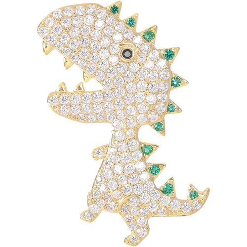 Lot De 2 Broches En Forme De Dinosaure - Cuivre[X804]