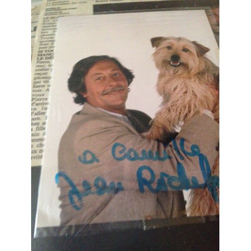 Jean Rochefort - Autographe