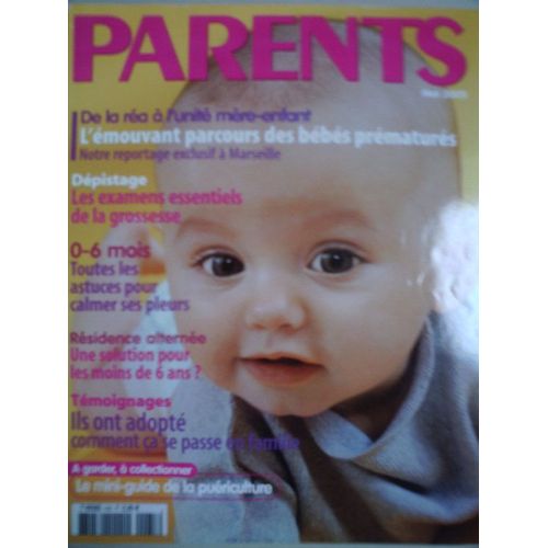Parents N° 435 : L'émouvant Parcours Des Bb Prémas