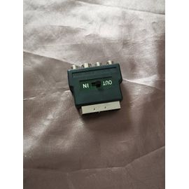 Adaptateur Audio RCA s-vidéo AV TV, qualité supérieure, Scart rvb vers connecteur adaptateur Audio Composite