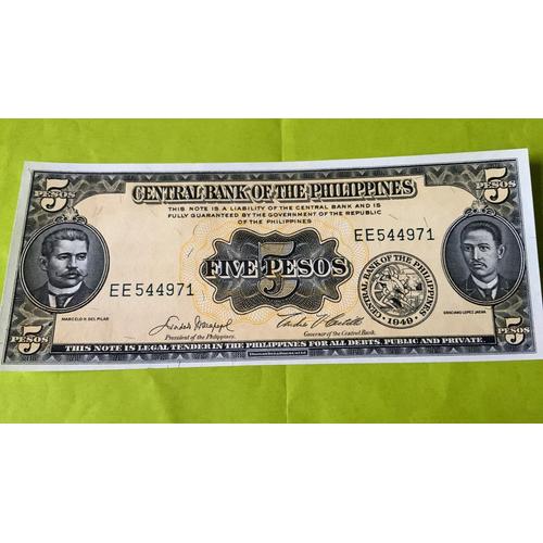 Billet Philippine 5 Pesos