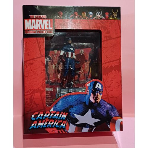 Figurine Captain America The Classic Marvel Collection Eaglemoss Super Héros