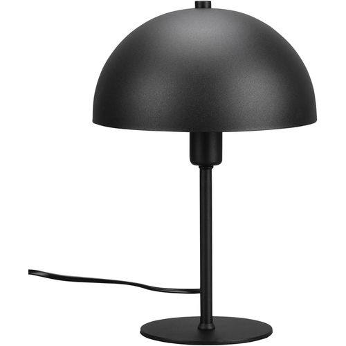 Trio Leuchten Lampe De Table Nola 506200132, Métal Noir Mat/Doré, Excl. 1x E14.[G388]