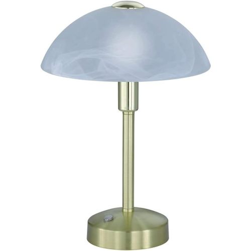 Trio-Leuchten 525790108 Lampe De Table, Métal, 4 W, Laiton Mat.[G642]