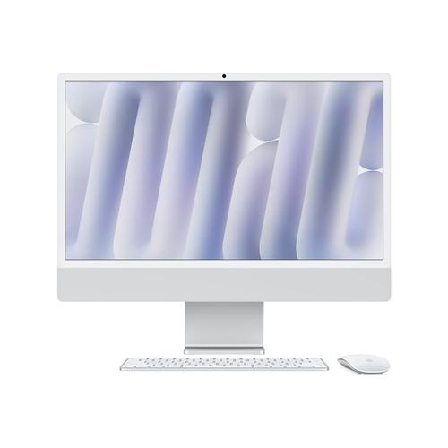 Apple iMac with 4.5K Retina display MCR24FN/A - Fin 2024 - M4 24 Go RAM 512 Go Argent AZERTY