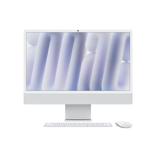 Apple iMac with 4.5K Retina display MWUC3FN/A - Fin 2024 - M4 16 Go RAM 256 Go Argent AZERTY