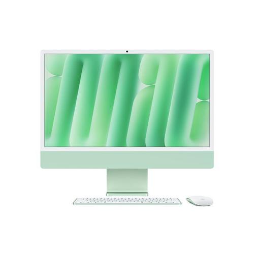 Apple iMac with 4.5K Retina display MWUE3FN/A - Fin 2024 - M4 16 Go RAM 256 Go Vert AZERTY