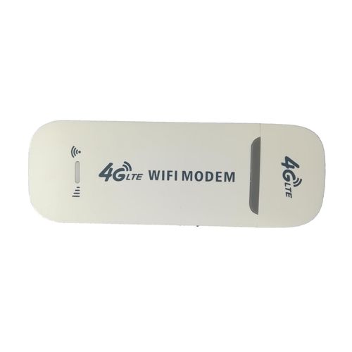 Carte de connectivité 4G sans fil B1/3/5 Terminal LTE USB Dongle Wifi portable Routeur UFImodem Couleur Bordure Grise Blanc