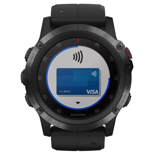 Garmin Fenix 5x Plus Sapphire - Montre Gps/Glonass/Galileo - Randonnée, Cycle, Golf, Course À Pied, Natation 1.2