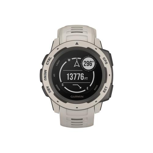 Garmin Instinct - Toundra - Montre De Sport Avec Bracelet - Silicone - Monochrome - Bluetooth, Ant+ - 52 G