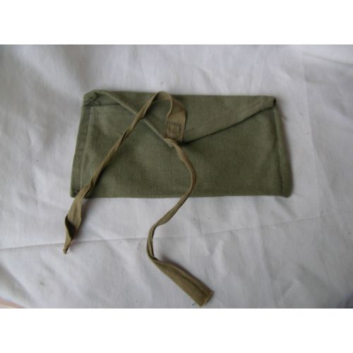 Ww2/Postwar Trousse A Couture Vide Militaire Francaise Kaki Avec Tampon Modèle51 Années 50/60 Lot 1