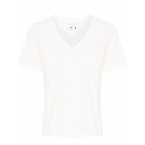Tee Shirt Manches Courtes Ichi Ihpalmer V Ss Blanc