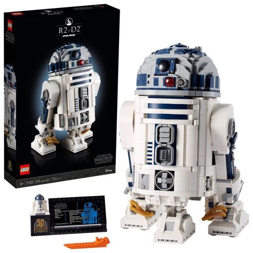 LEGO Star Wars R2-D2 75308 Collectible Building Toy New 2021