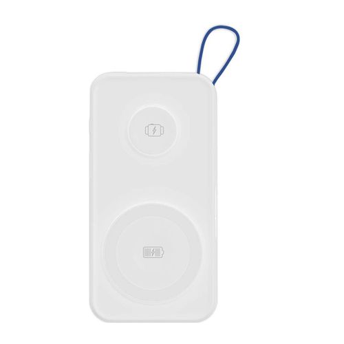 Powerbank Pastelup Sans Fil Qi Magsafe 10 000mah 22.5w Usb A / C 3mkblanc